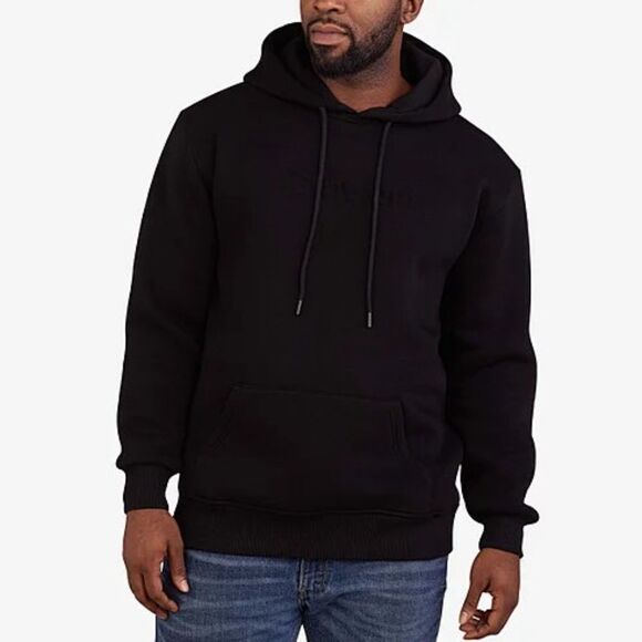 Nvidia Gear Store Embossed Oversized Pullover Hoodie in Black NWOT - Picture 1 of 7